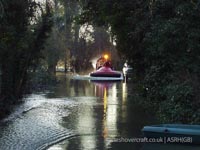 Volunteers at a flood reponse call in Wraysbury